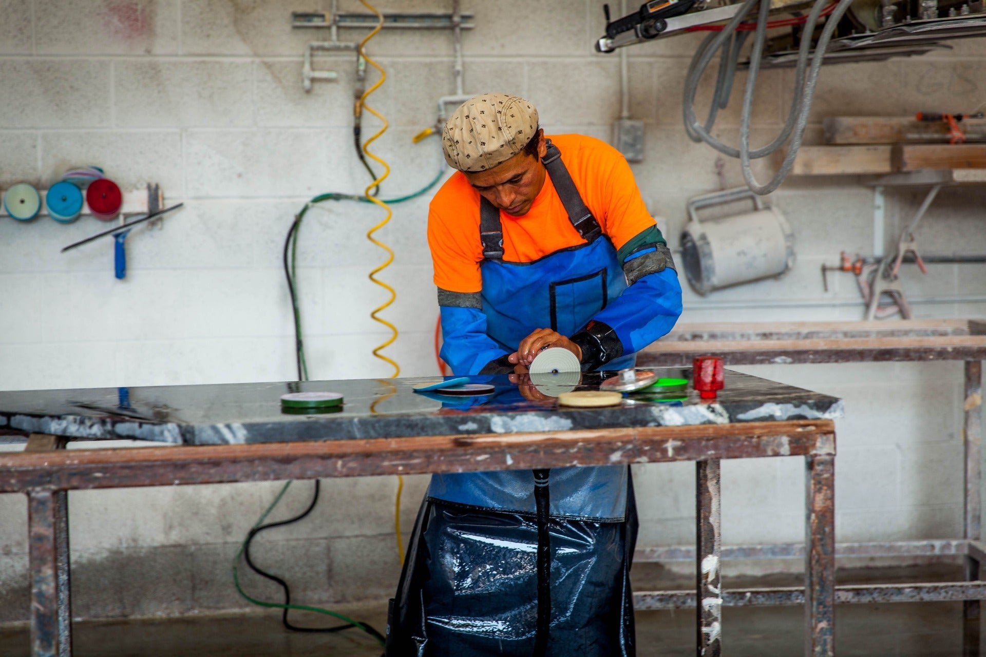stone polisher vs stone grinder